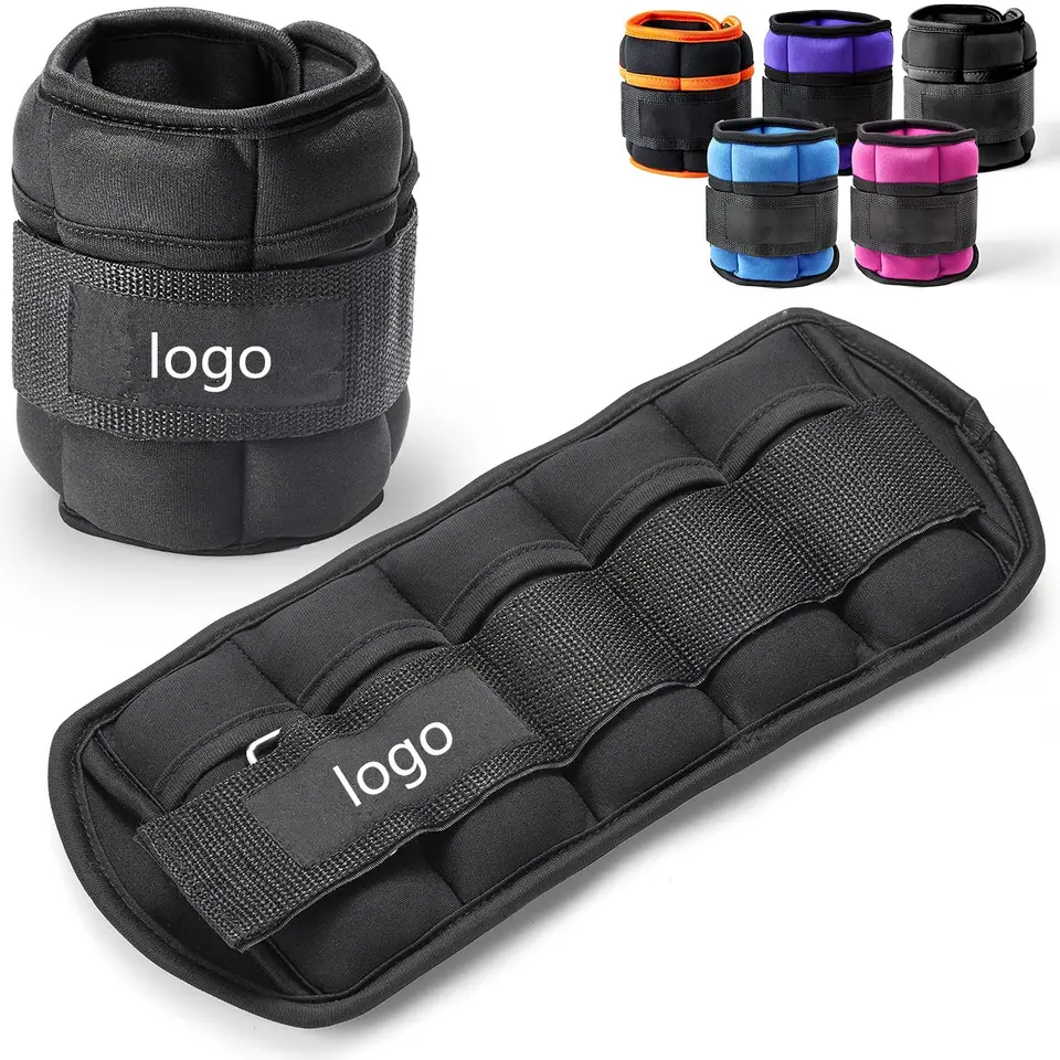 Adjustable Ankle Weights (Pair, Up to 20lb)